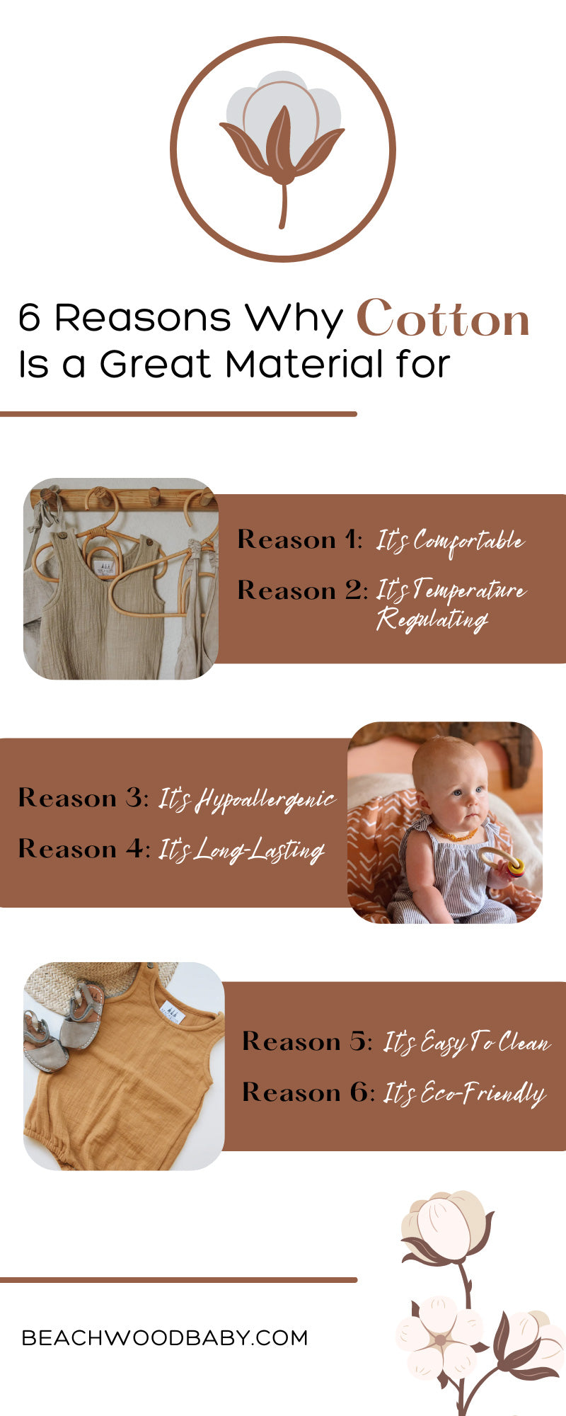 6 Reasons Why Cotton Is a Great Material for Infant Clothes