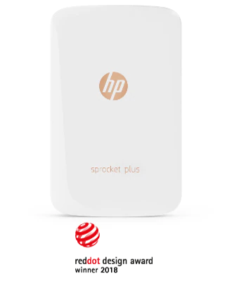 HP Sprocket Plus White/Red/Black