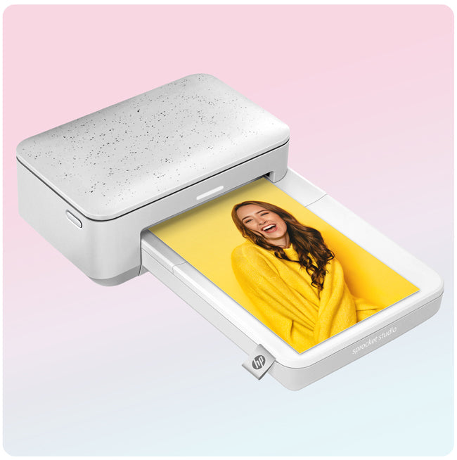 HP Sprocket Portable 2 x 3 Instant Photo Printer, Prints From iOS or  Android Devices Luna Pearl HPISPW - Best Buy