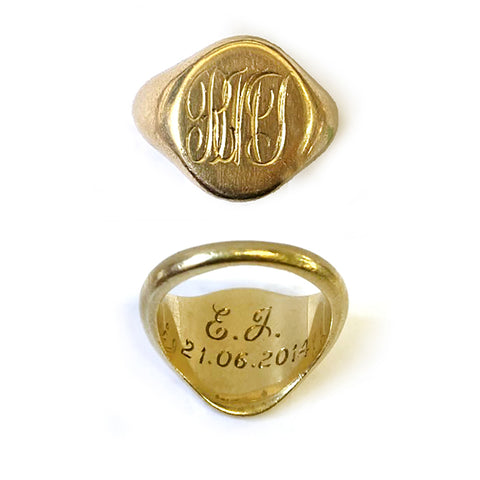 RMT Signet Ring Gents Cafe