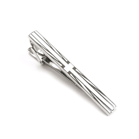 TYLER & TYLER Capsule Tie Clip Union Jack White