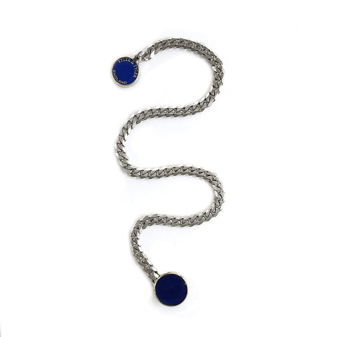 TYLER & TYLER Lapel Chain Blue