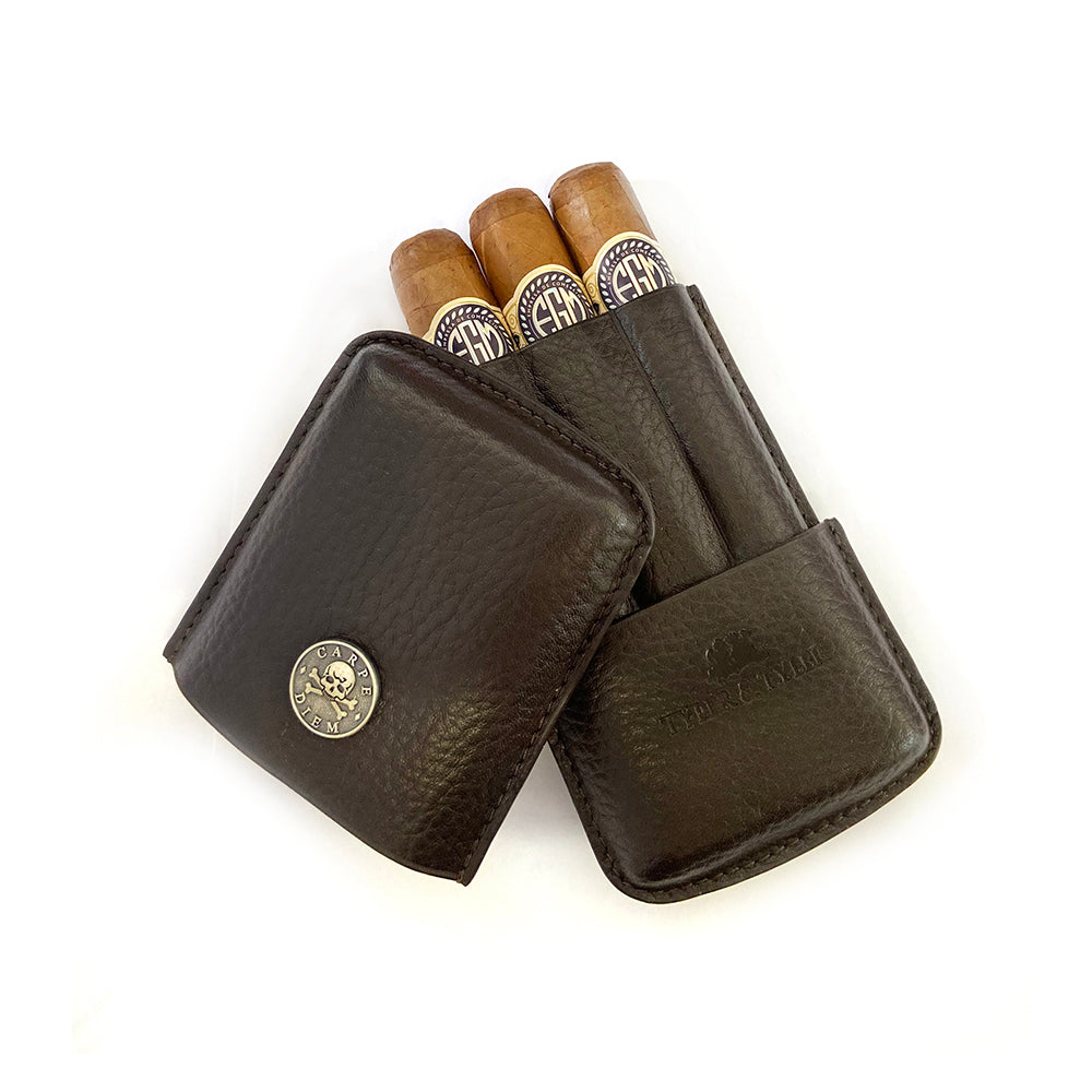 leather cigar case