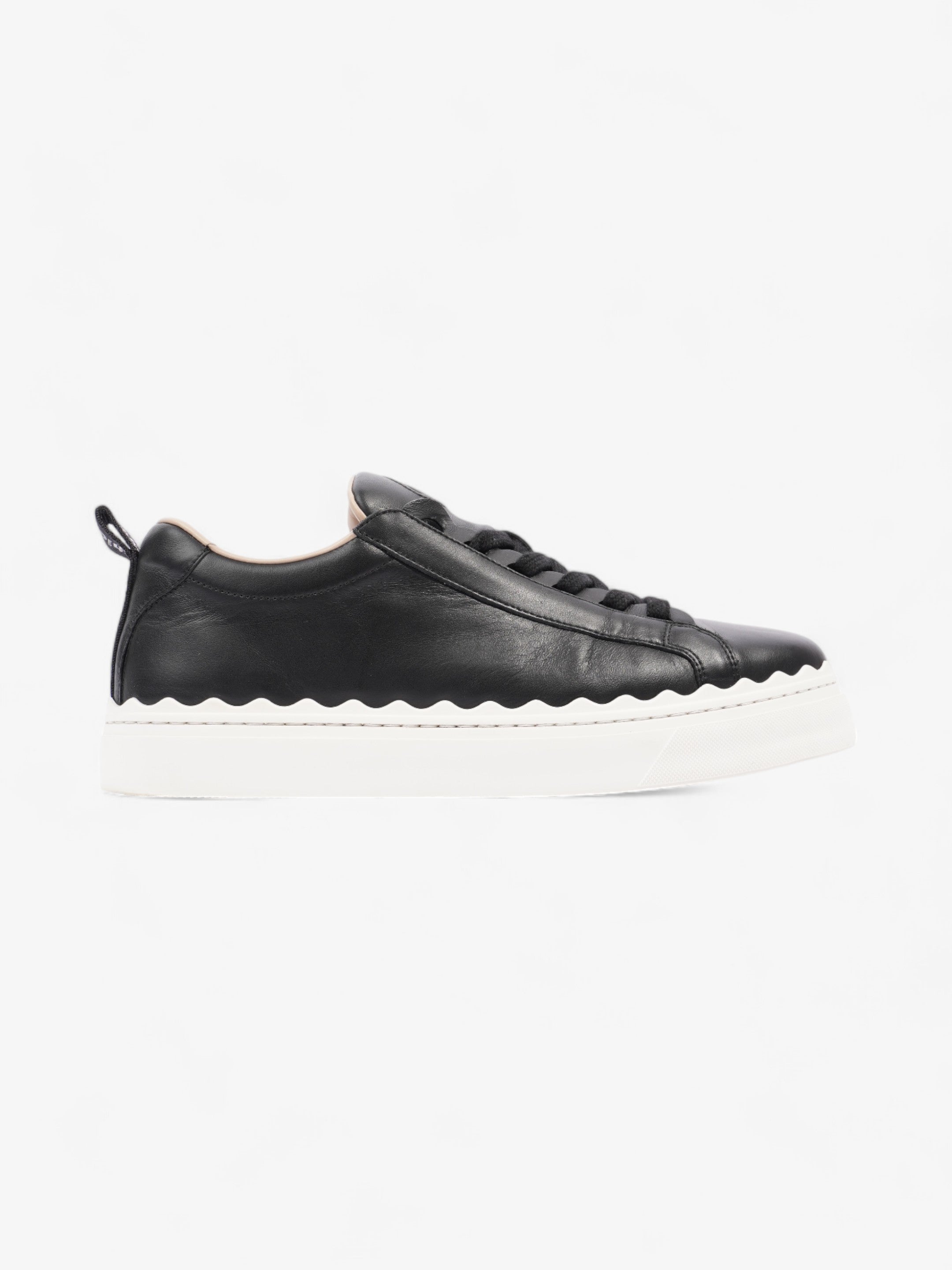 Image of Chloe Lauren Sneakers Black Leather EU 40 UK 7