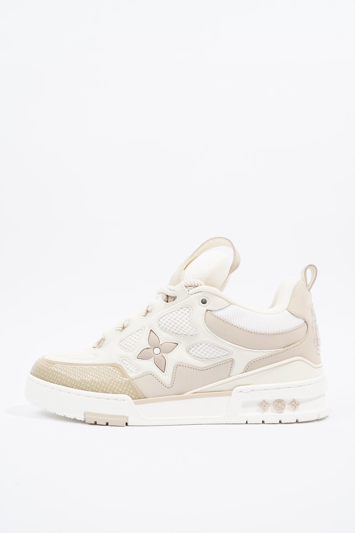 Louis Vuitton Skate Sneaker White / Beige EU 43.5 / UK 9.5 – Luxe Collective