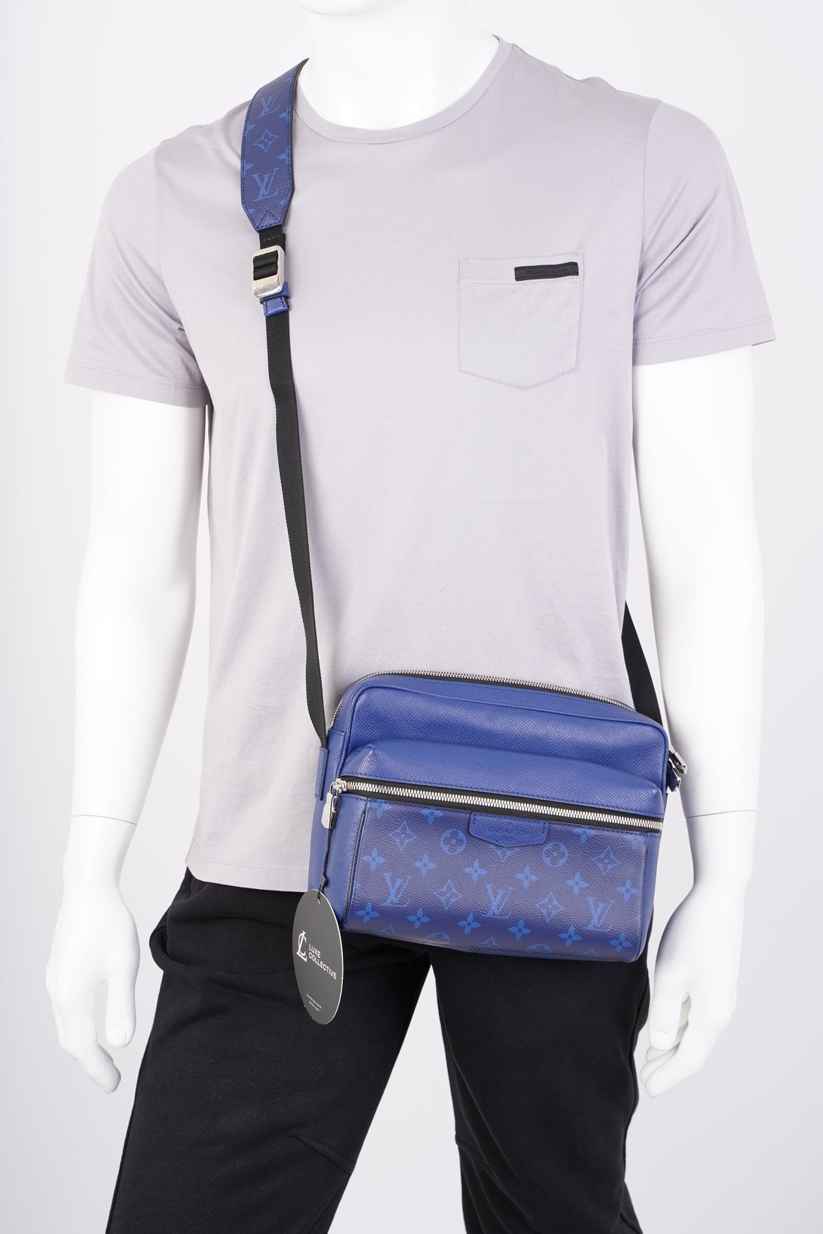 Goyard Womens Belvedere Messenger Grey GM – Luxe Collective