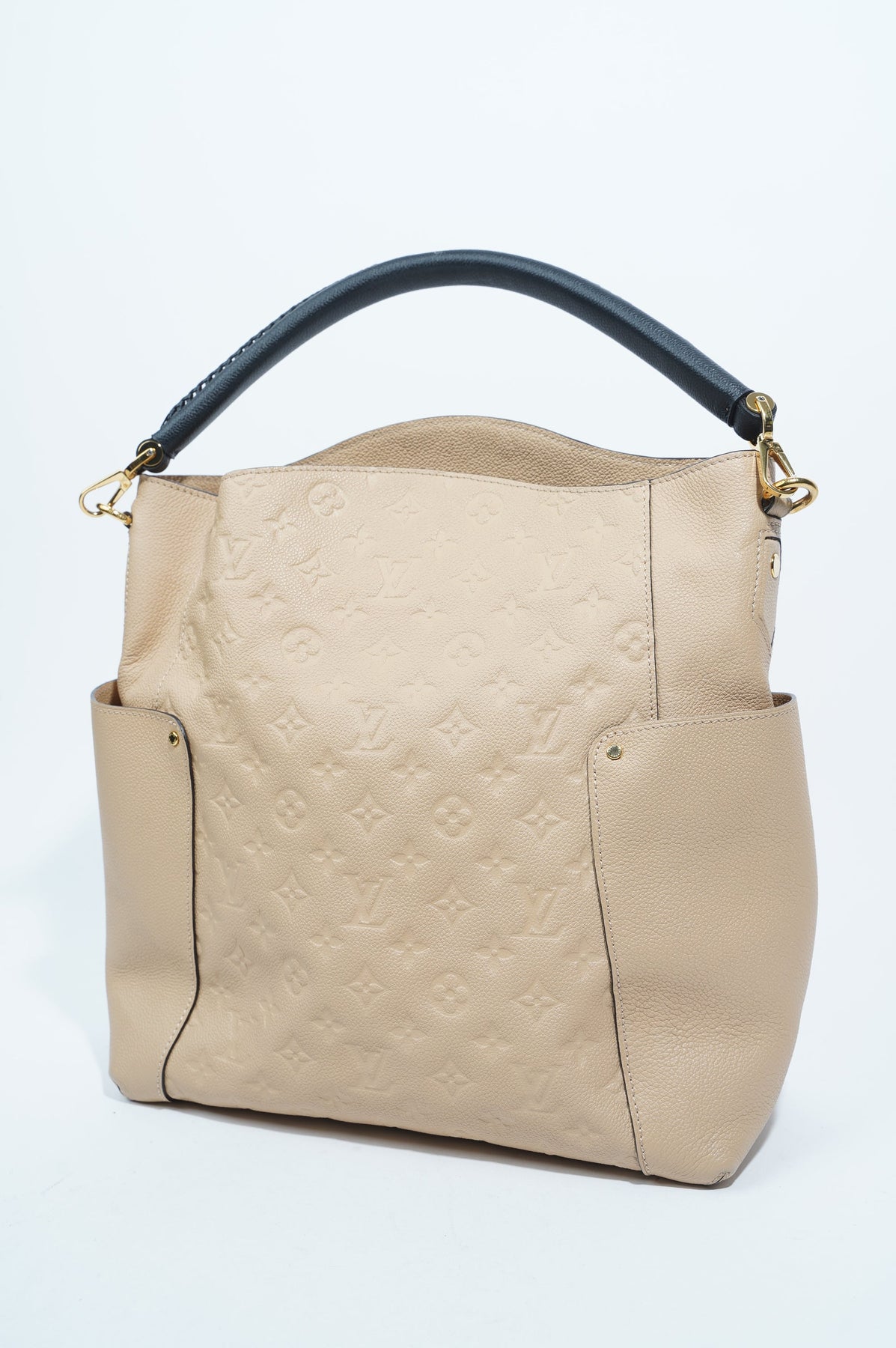 Louis Vuitton Bagatelle Hobo Monogram Empreinte Leather