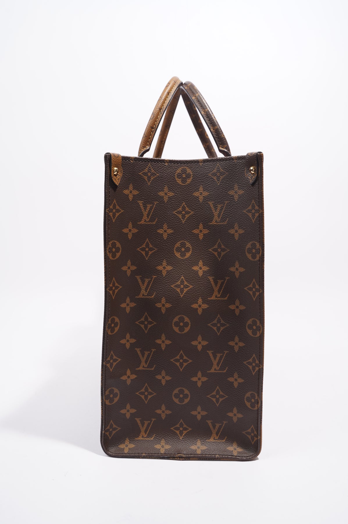 LOUIS VUITTON Brown Monogram Mini Papillon Barrel Bag - ShopperBoard