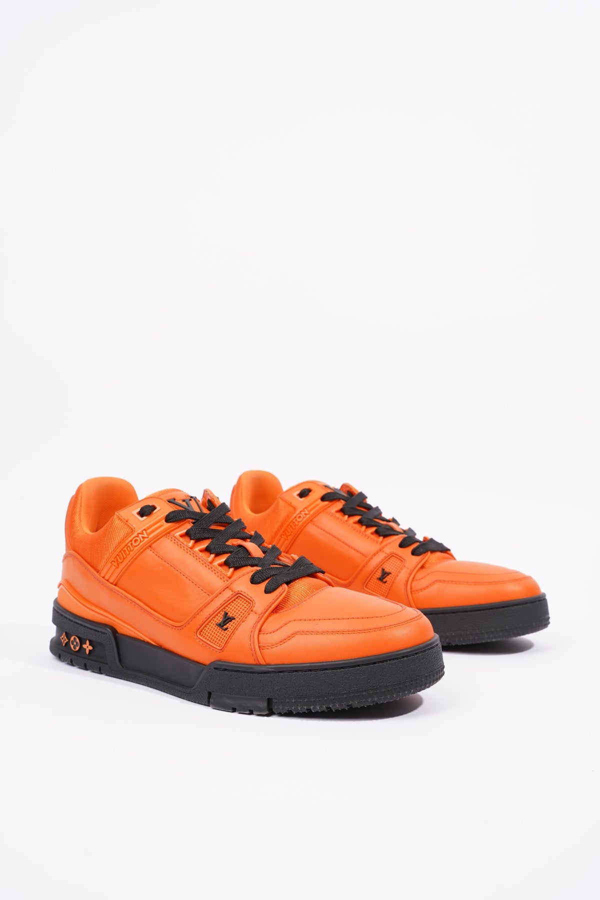 Sneakers Louis Vuitton Louis Vuitton Mens Virgil Abloh x Nigo LV Made Heart Trainer Black / Red EU 40.5 / UK 6.5