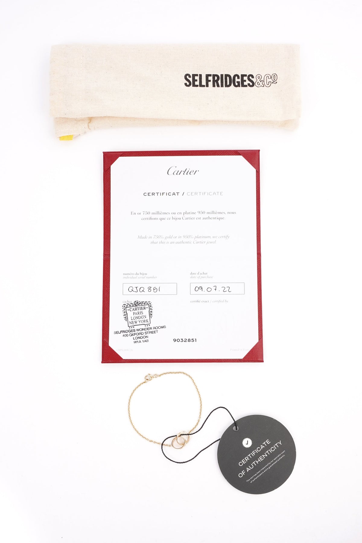 Shop Louis Vuitton Nanogram strass bracelet (M64860) by SolidConnection