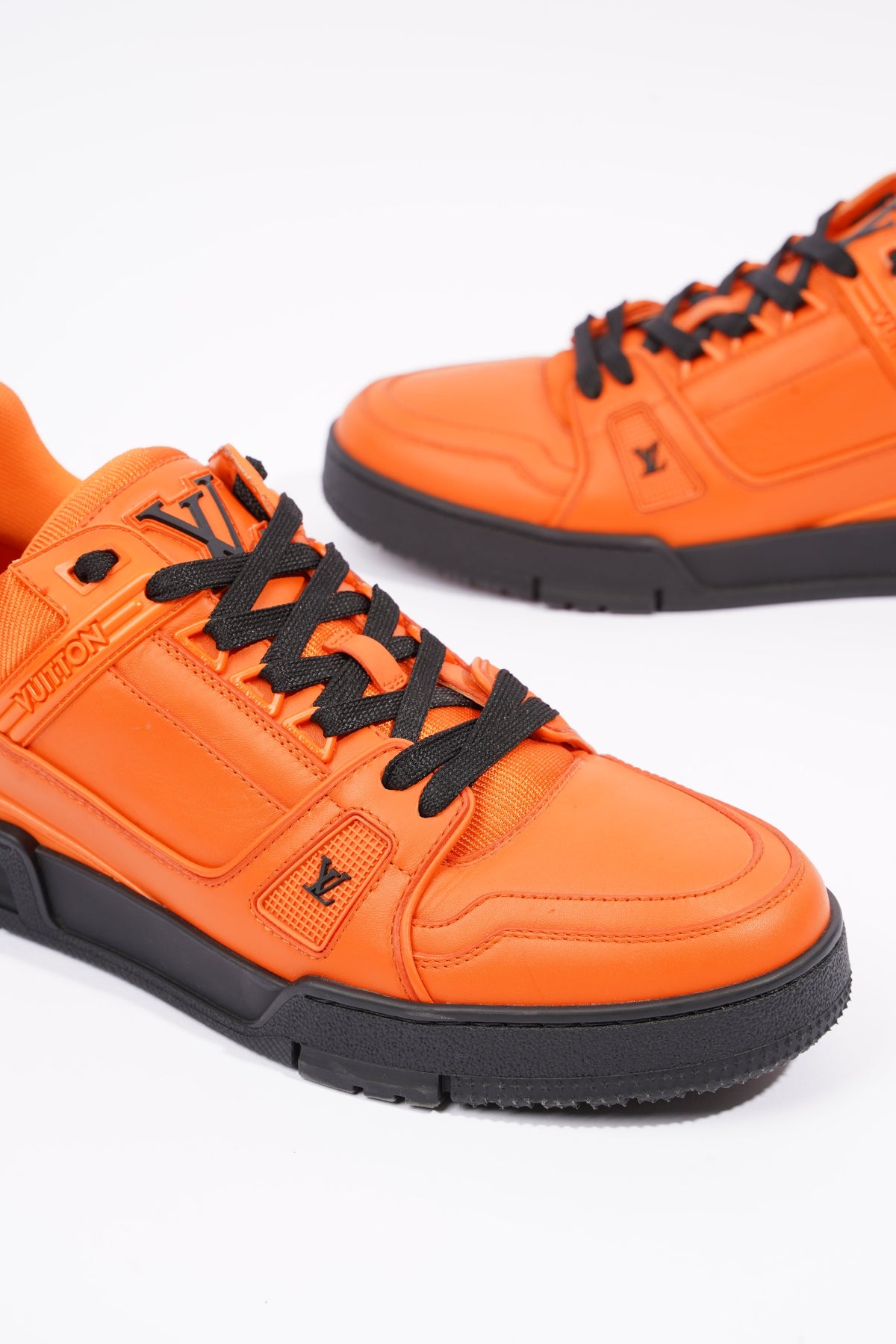 Louis Vuitton Mens Virgil Abloh Sneaker Orange / Black EU 41 / UK