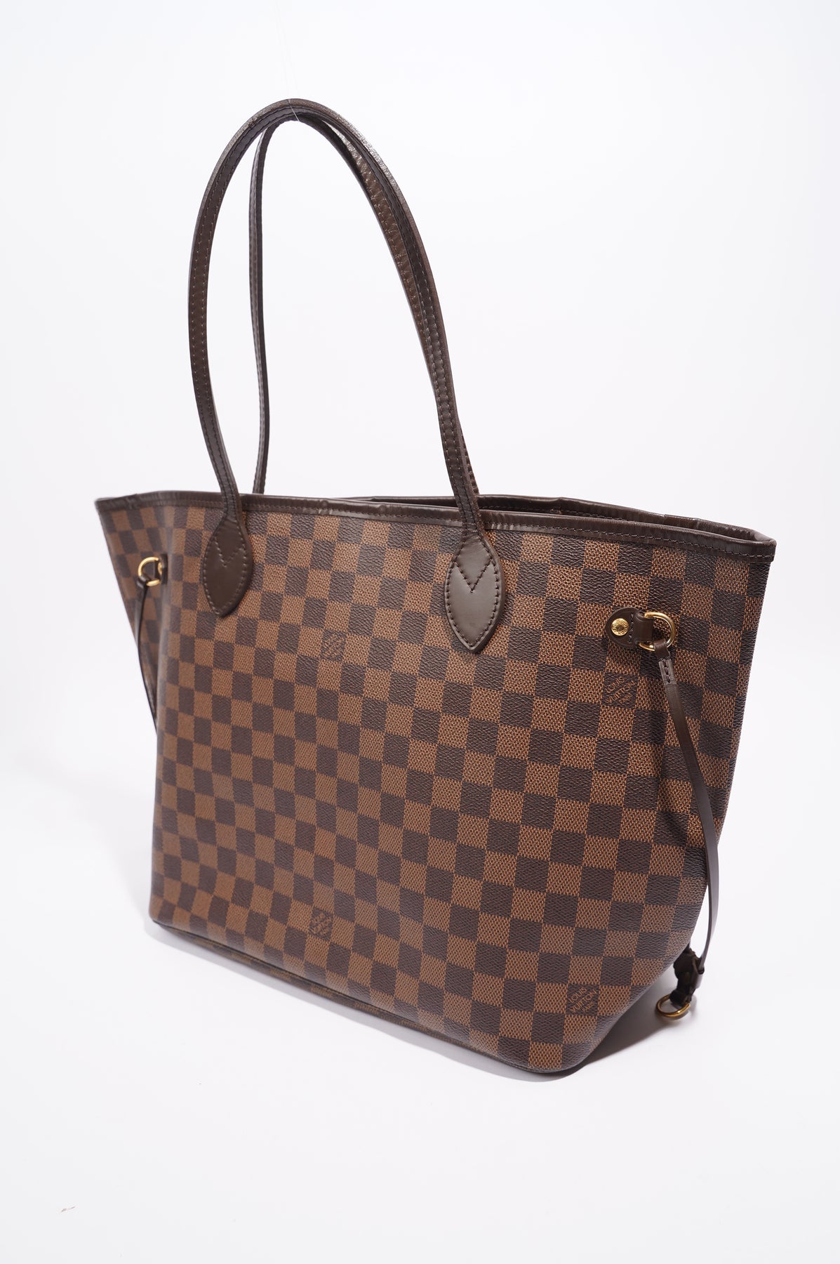 Louis Vuitton Neverfull MM Damier Ebene Tote Bag-Louis Vuitton Neverfull MM  DE Rose Ballerine Tote Bag-RELOVE DELUXE