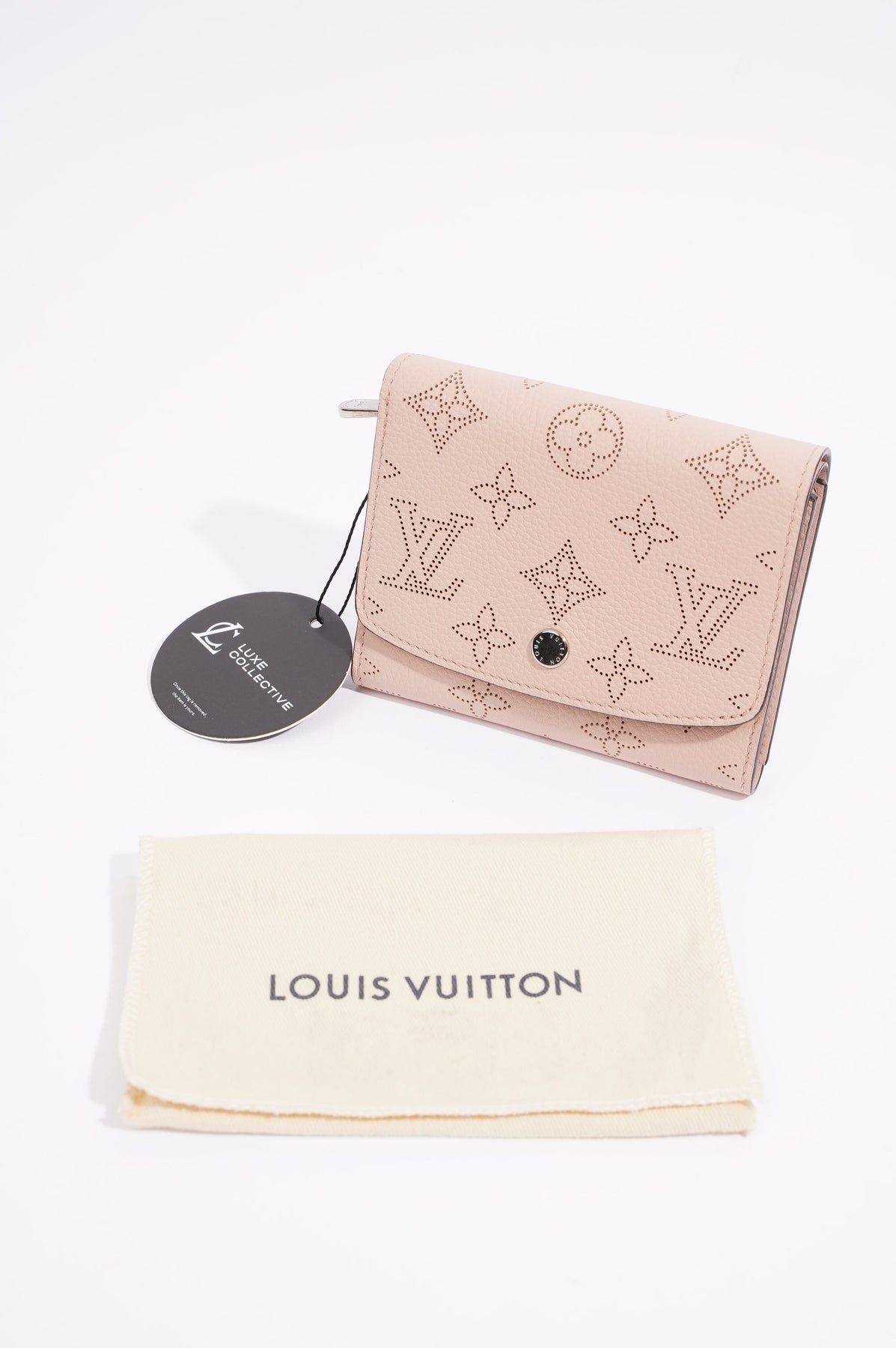 Louis Vuitton Iris Compact Wallet, Black, One Size