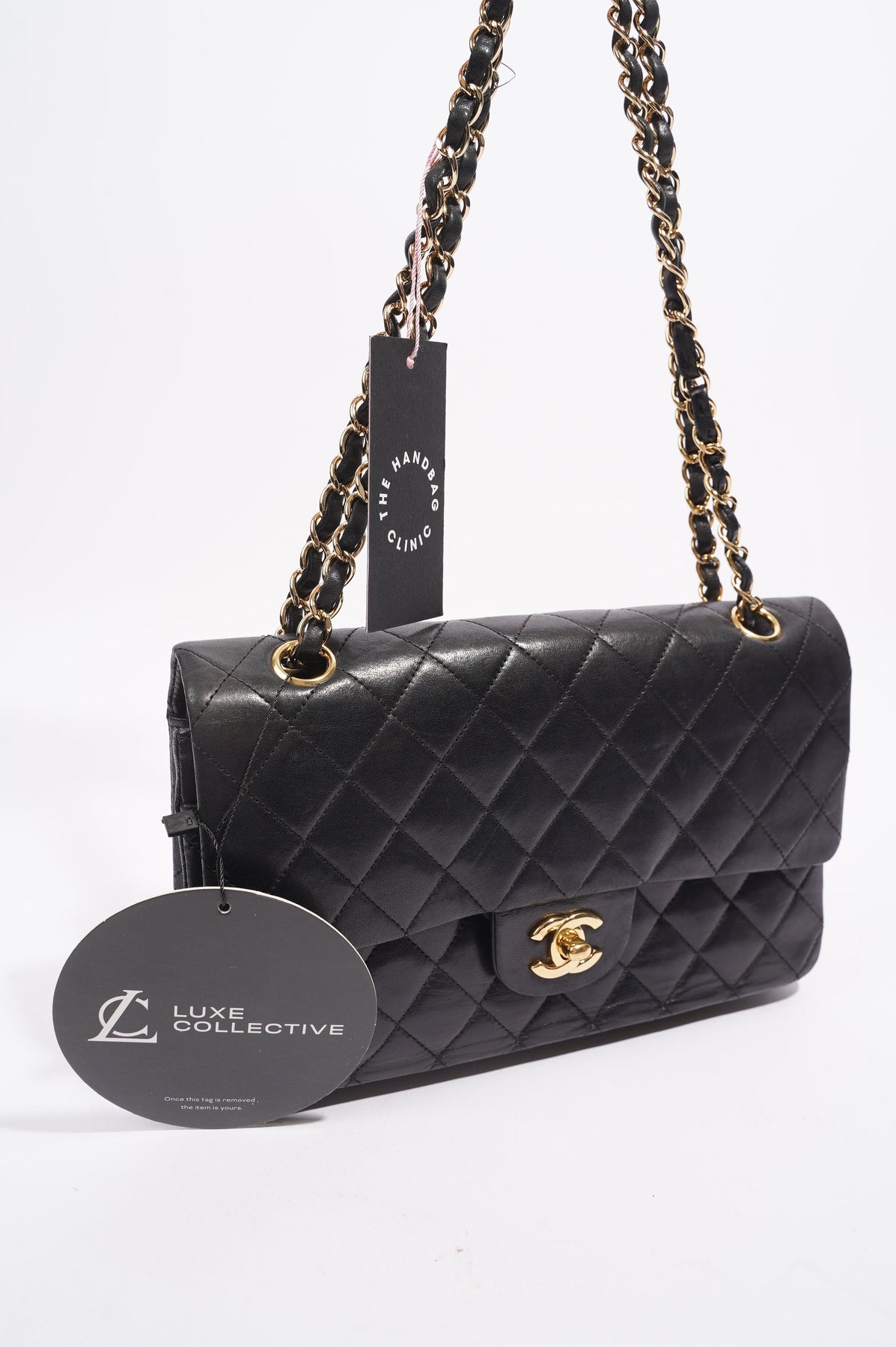 Chanel Womens Gabrielle Hobo Bag Black Lambskin Large – Luxe Collective