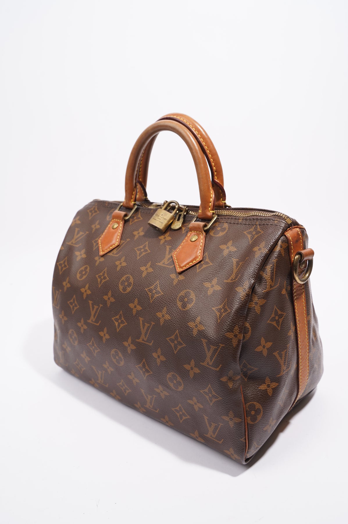 NEW LOUIS VUITTON SPEEDY 20 Vert d'eau Green Monogram embossed leather  M46092