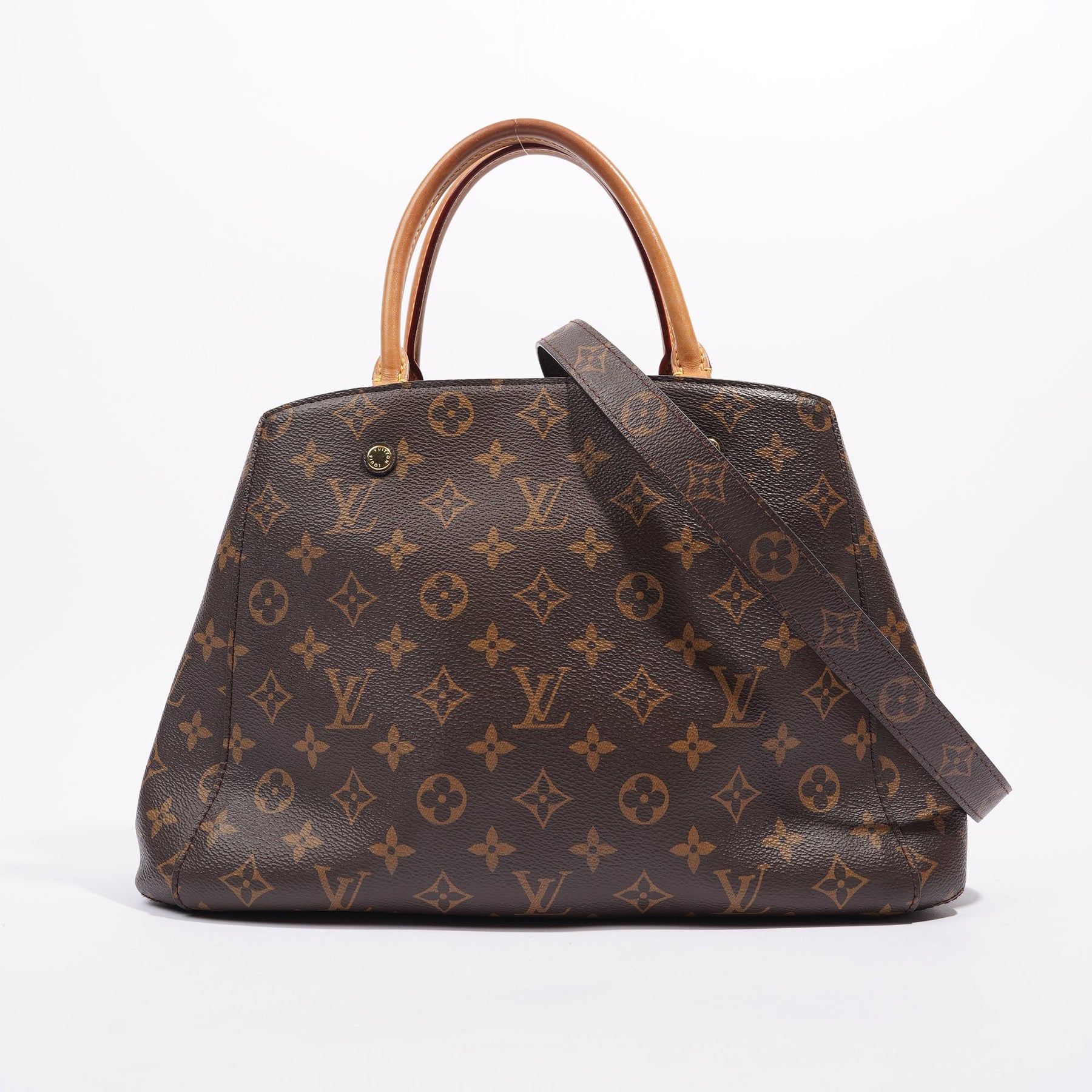 LOUIS VUITTON Empreinte Montaigne GM Black, FASHIONPHILE