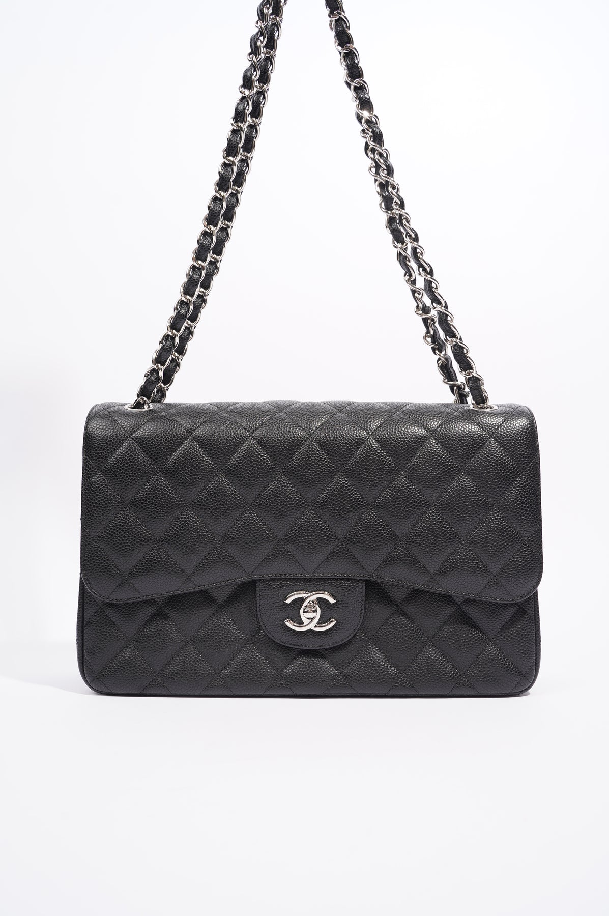 Chanel Timeless Jumbo Velvet Black