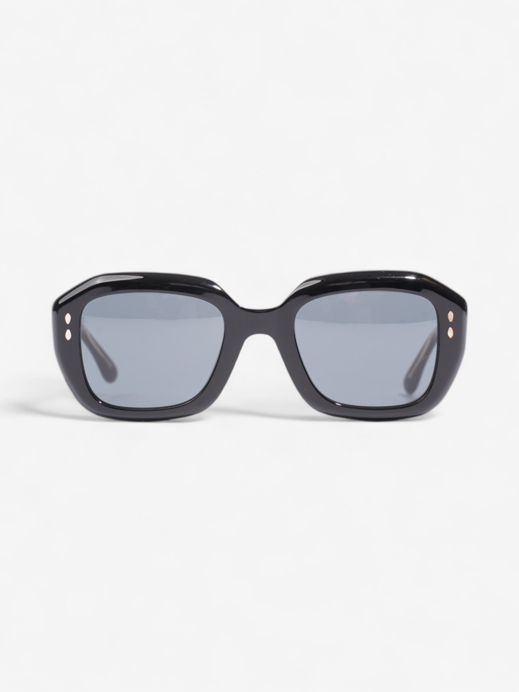 image of Isabel Marant Etoile Geometric Sunglasses Black Acetate 145mm