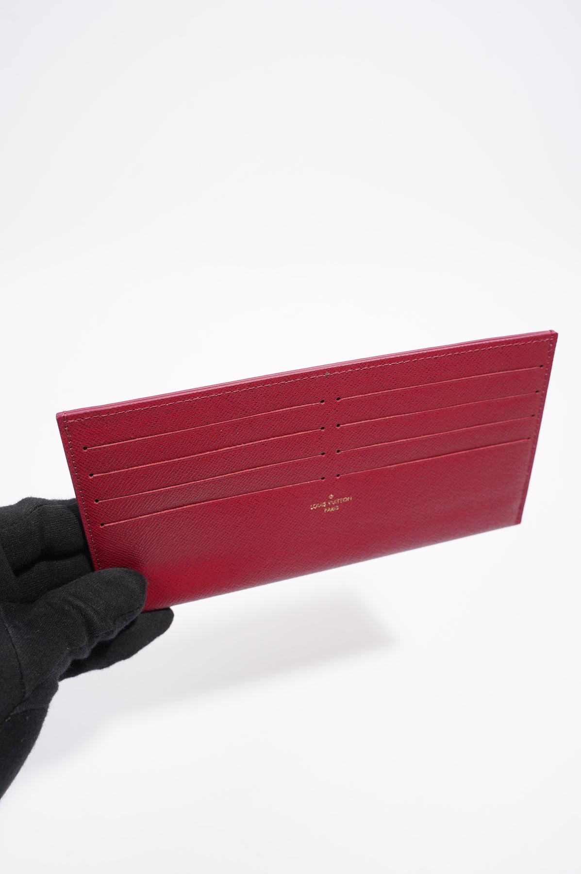 Louis Vuitton Pochette Felicie Card Holder Insert Red