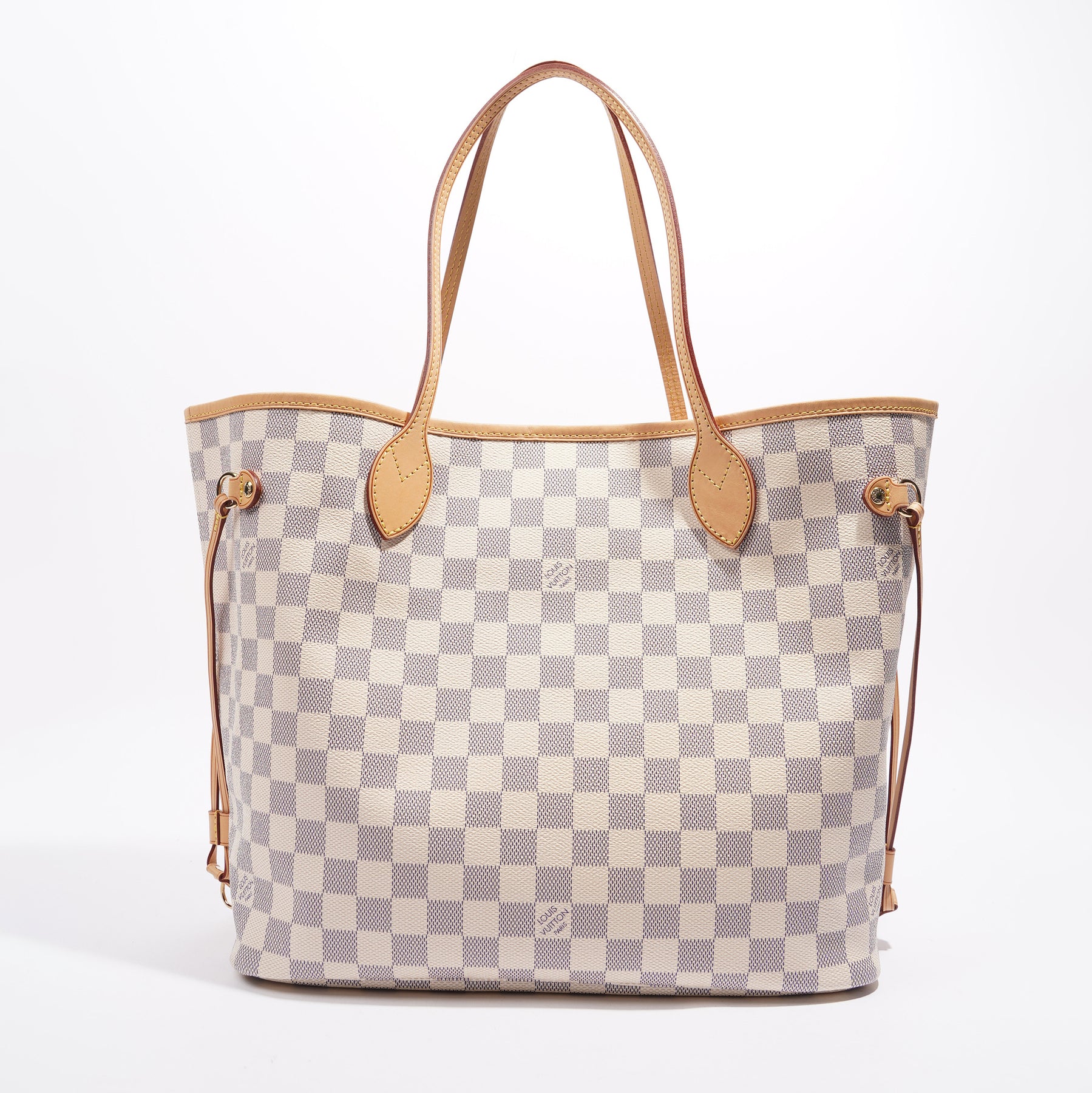 Louis Vuitton Neverfull MM removable pouch in Damier Ebene coated canvas EUC