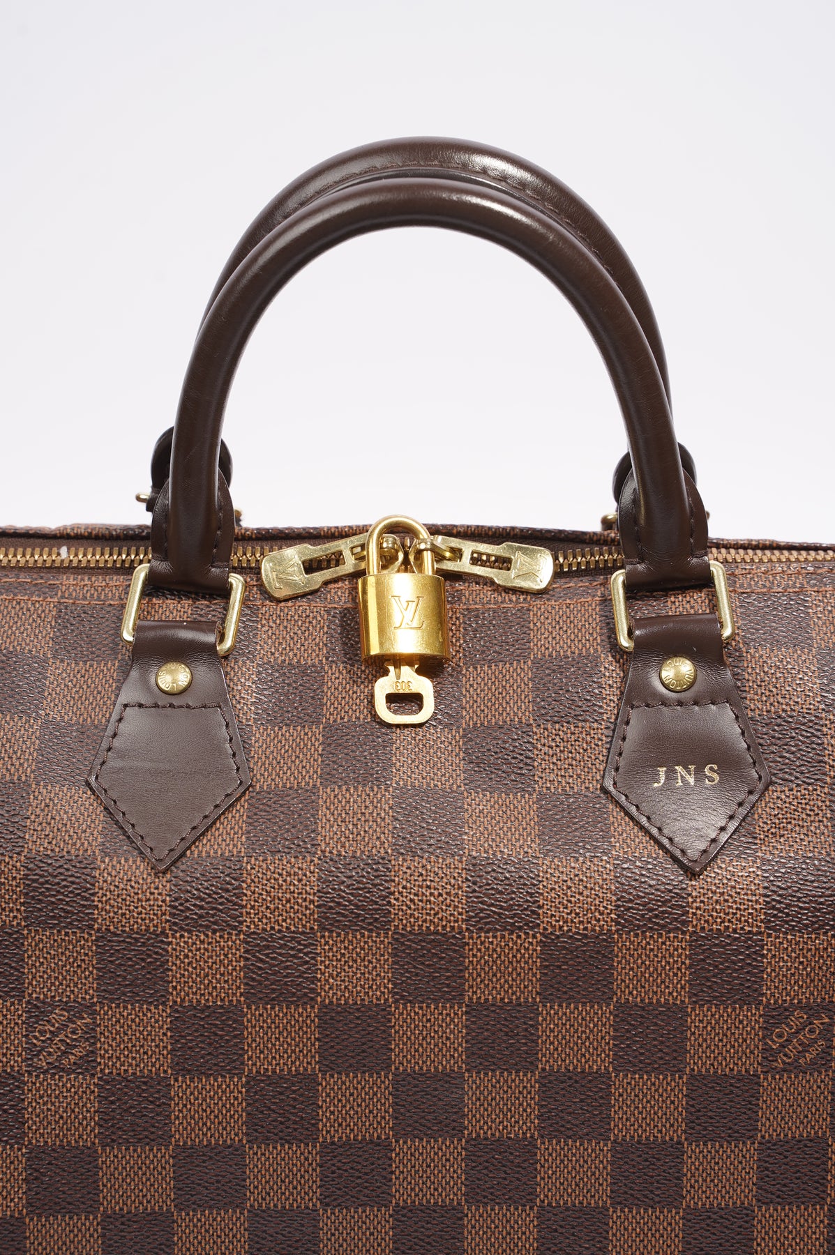 Louis Vuitton speedy bandouliere 25 Damier ebene // toiletry pouch 26 //  speedyb25