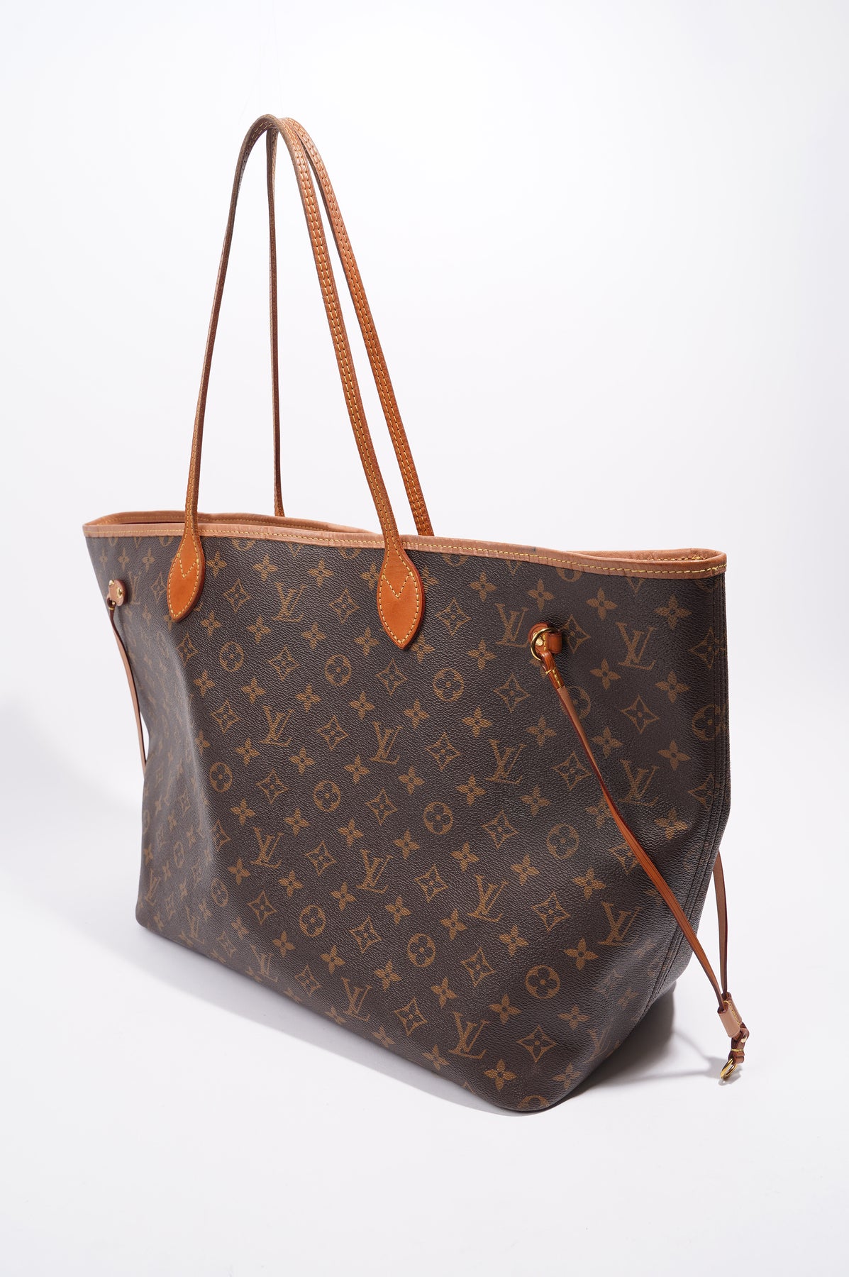 Louis Vuitton Neverfull Cream / Rose Empreinte Leather MM – Luxe