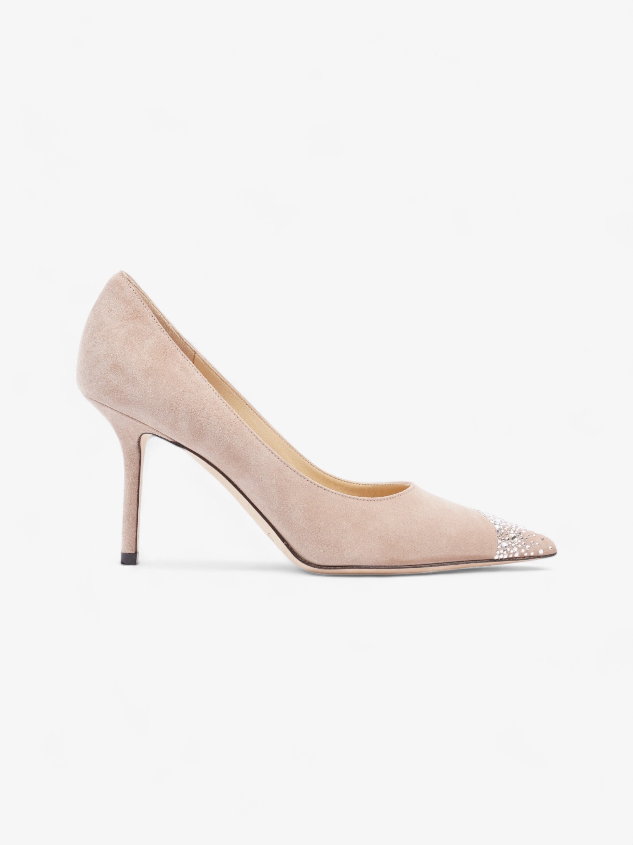 image of Other… Love Heels 85 Nude Suede EU 37 UK 4