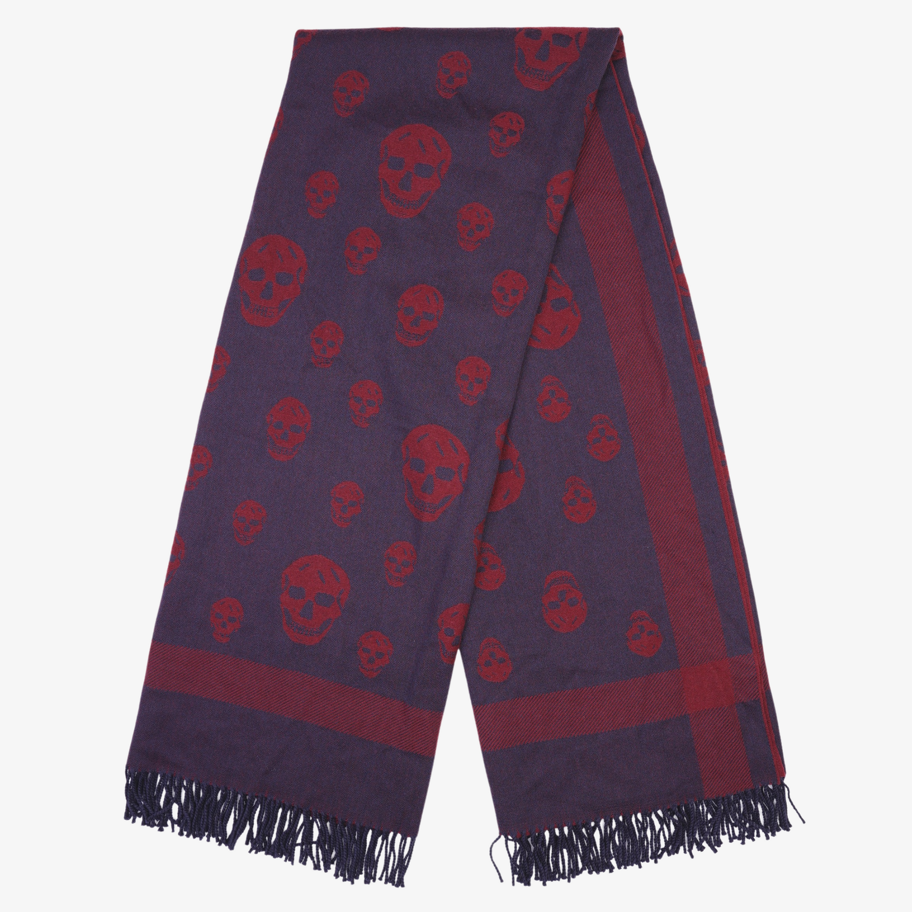 Pre-owned Louis Vuitton Wool Scarf In Red