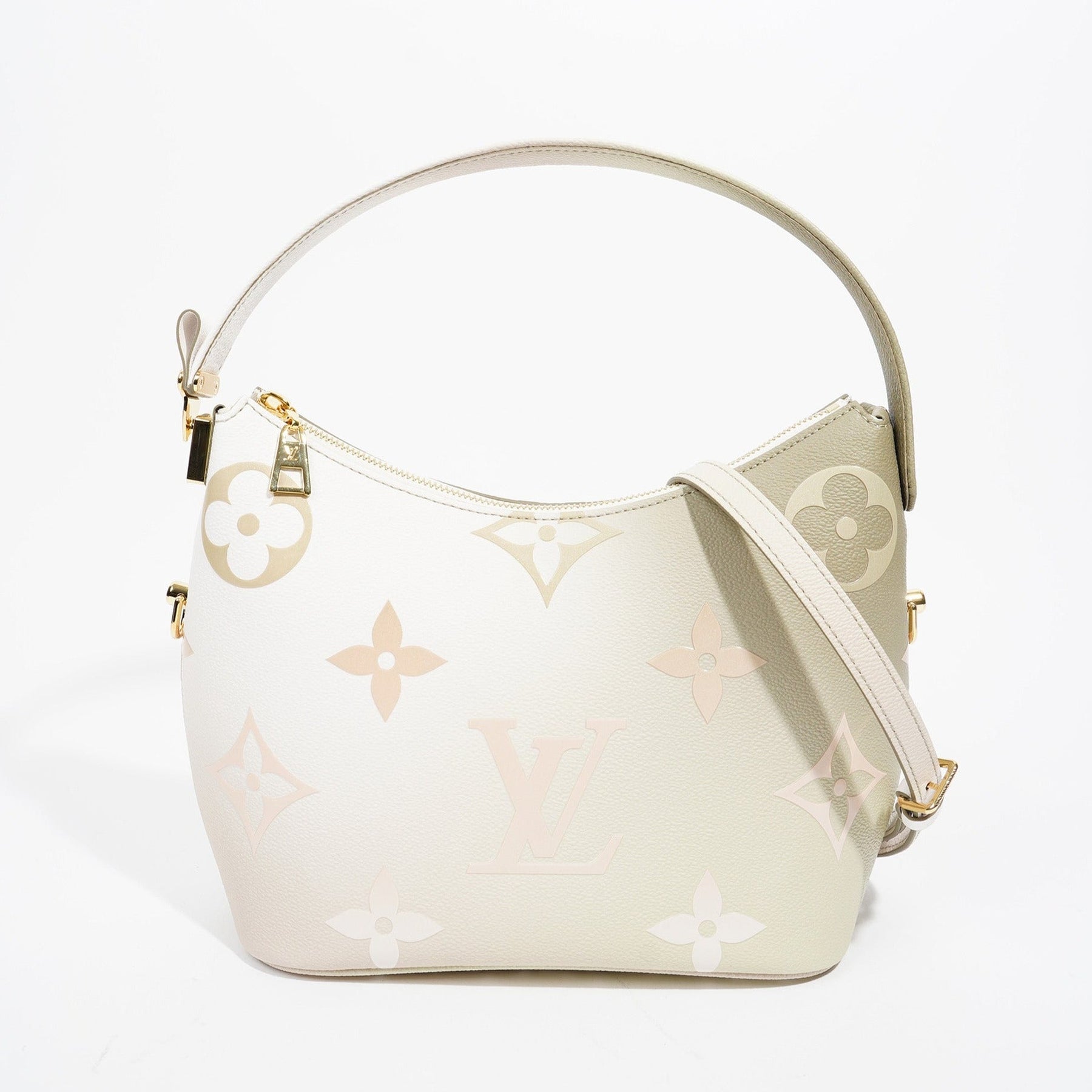 Louis Vuitton BB Papillon Bicolor Monogram Empriente Dove/Cream in Cowhide  Leather with Gold-tone - US