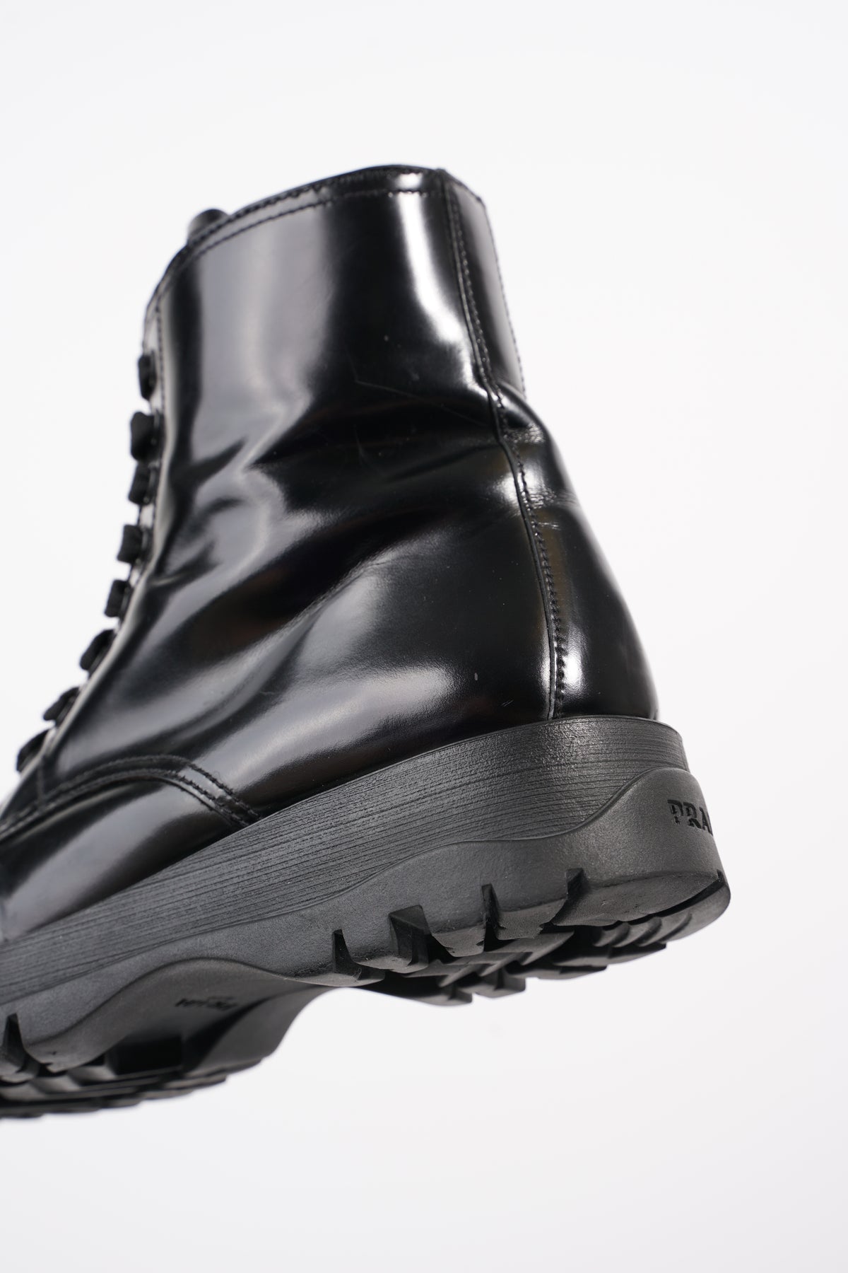 Louis Vuitton Calfskin Monogram Flat Boots 37.5 Black 592419