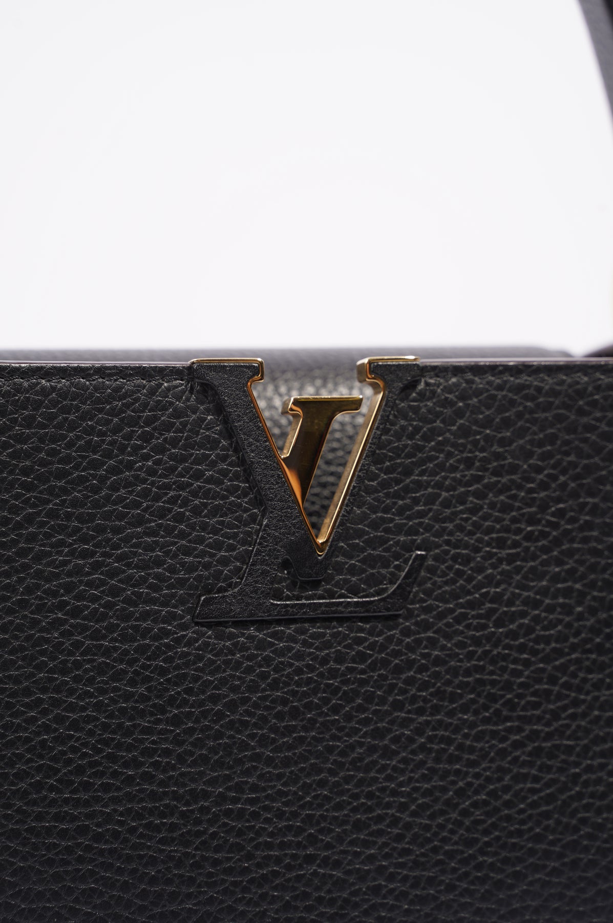 Louis Vuitton Louise Hoop Earrings Gold – Luxe Collective