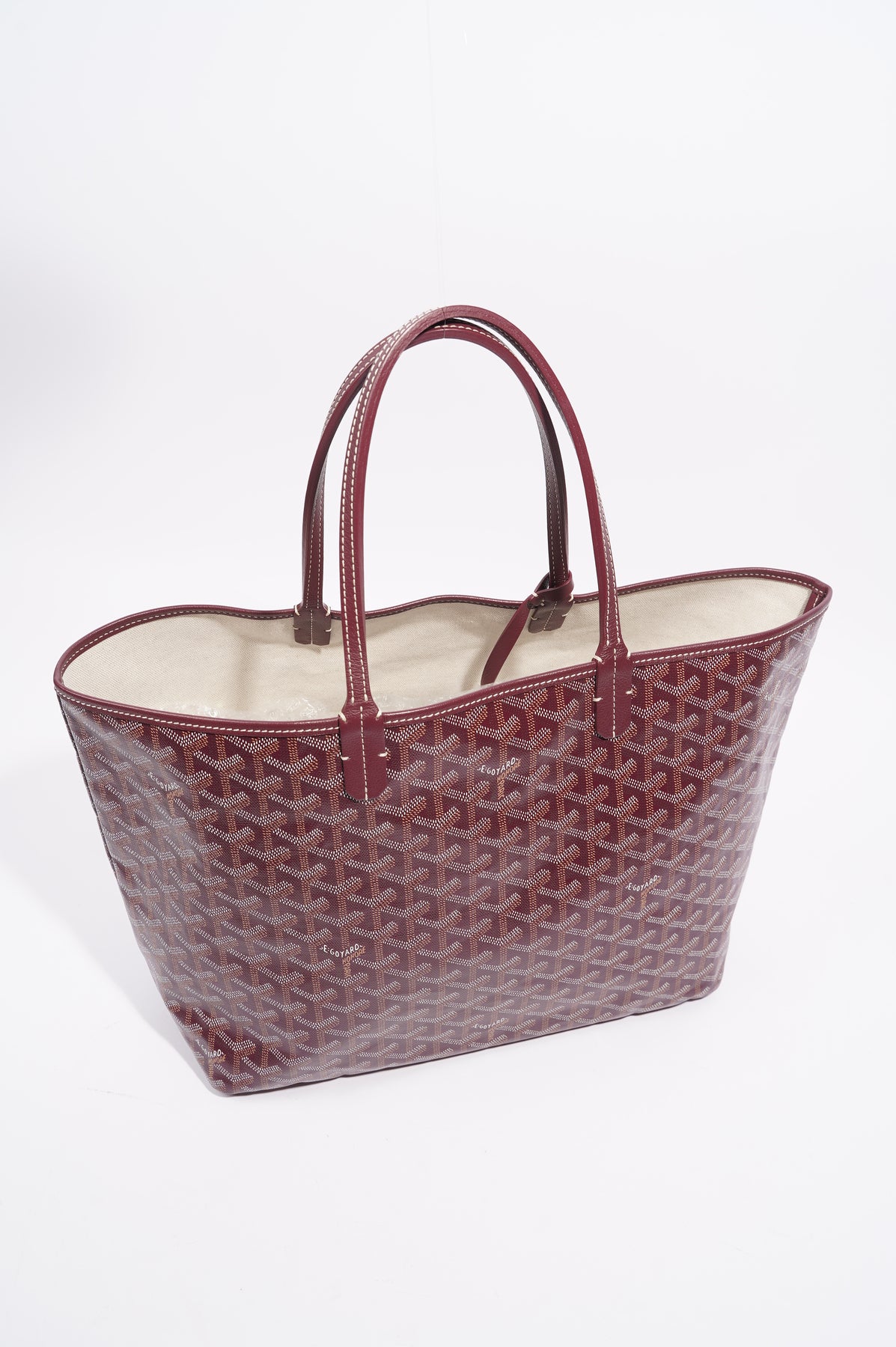 GOYARD Goyardine Saint Louis GM in Red Bordeaux - MyDesignerly