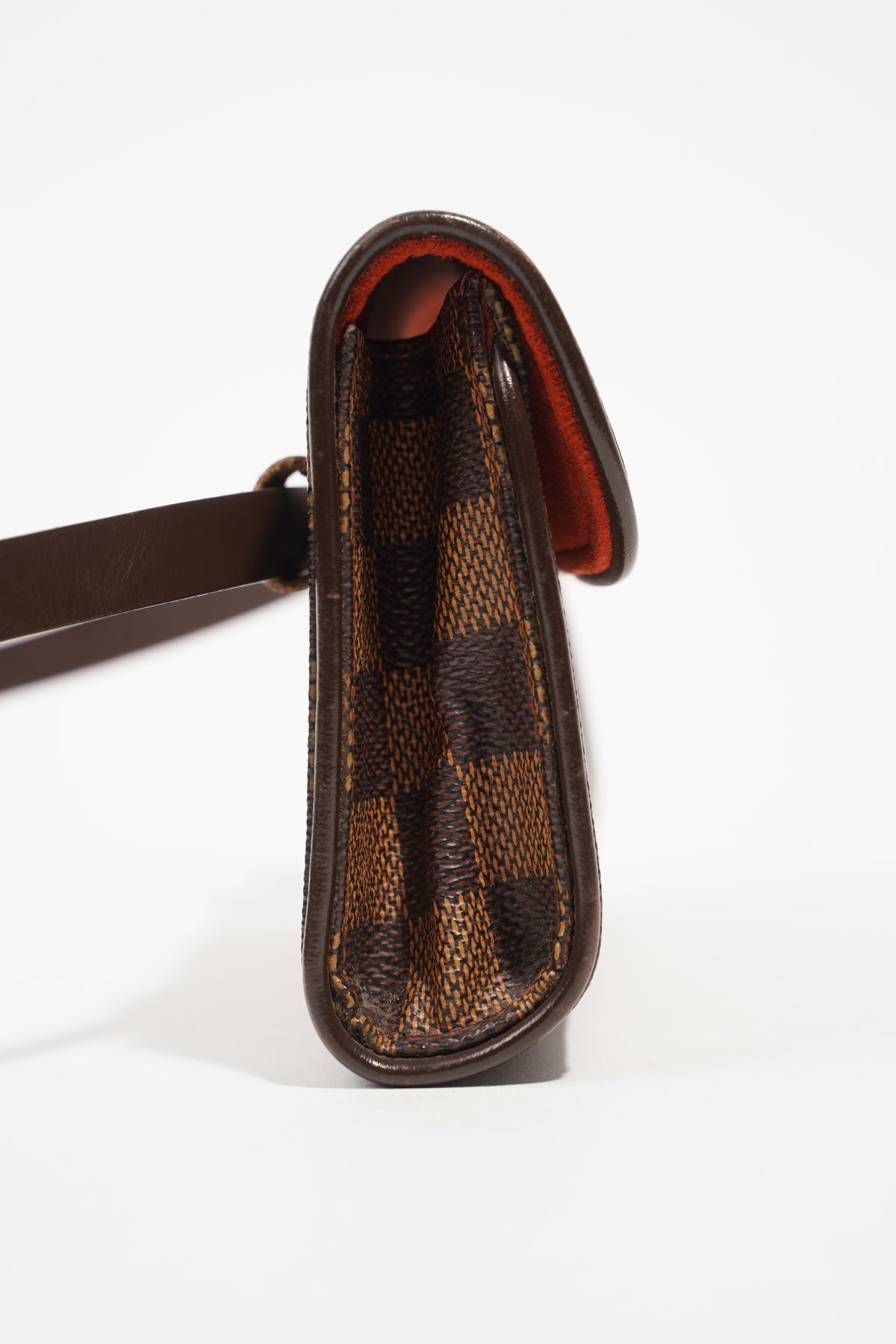 Brown Louis Vuitton Damier Ebene Florentine Pochette Belt Bag