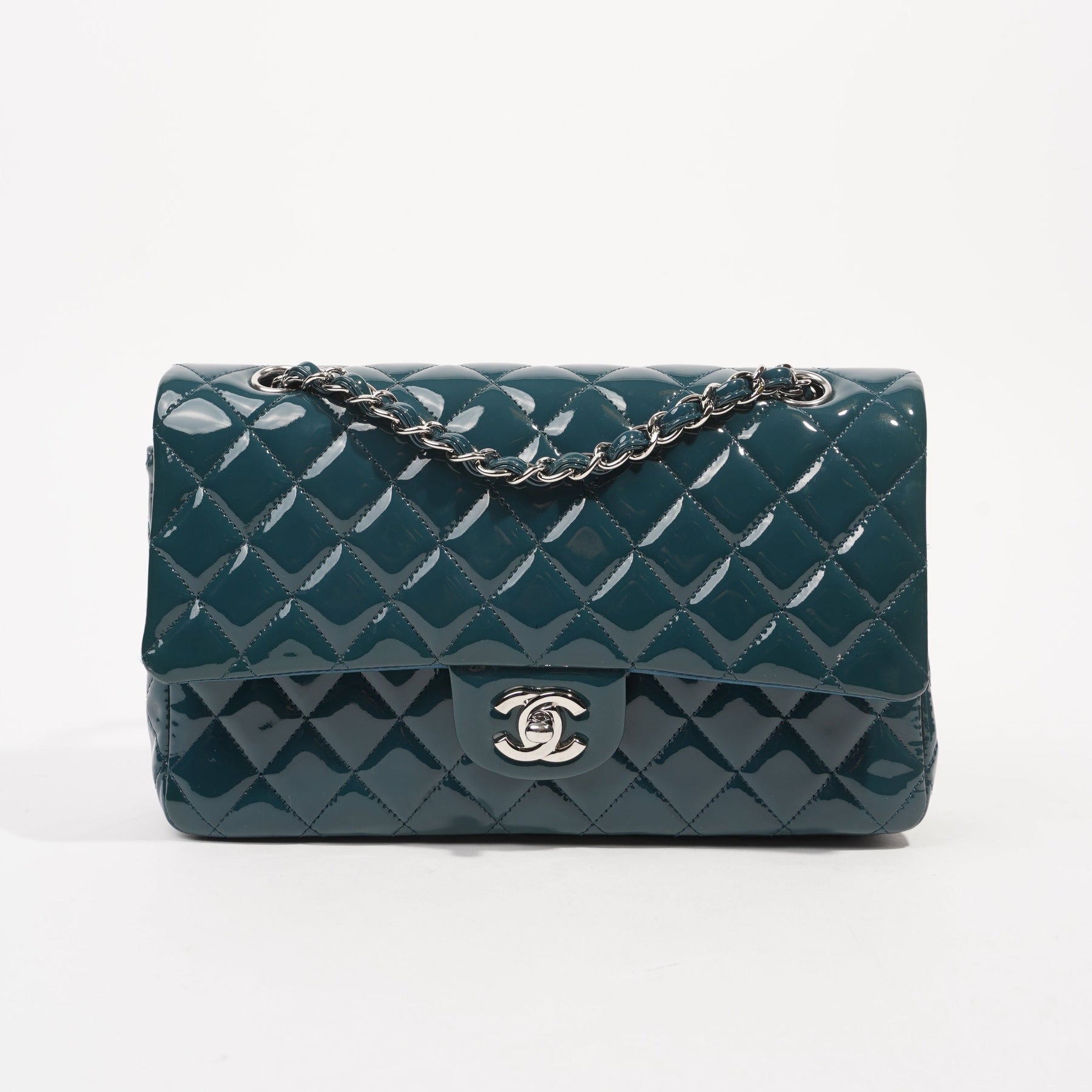 Chanel Medium Classic Flap, Caviar, Beige SHW - Laulay Luxury