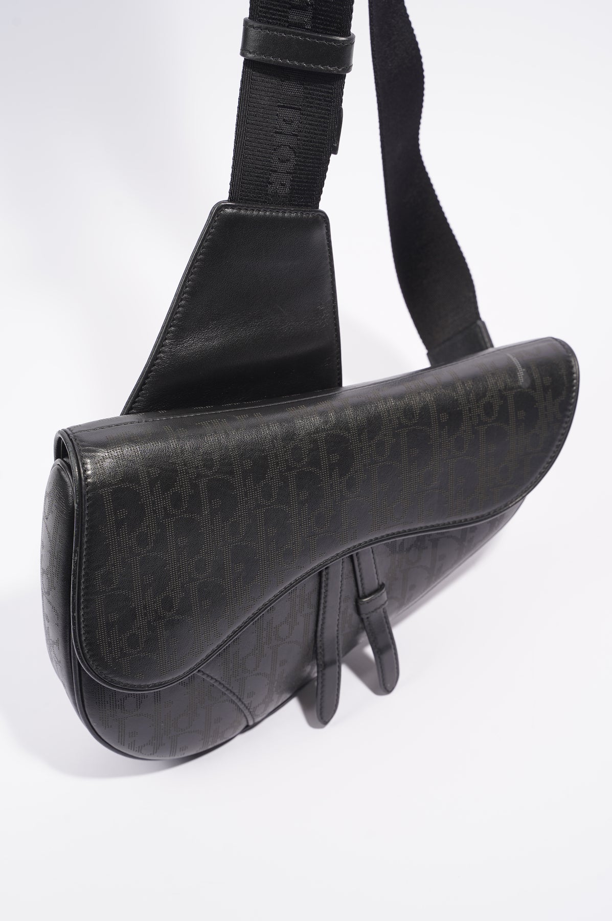 Christian Dior DIOR MEN Saddle Bag Oblique Jacquard Monogram