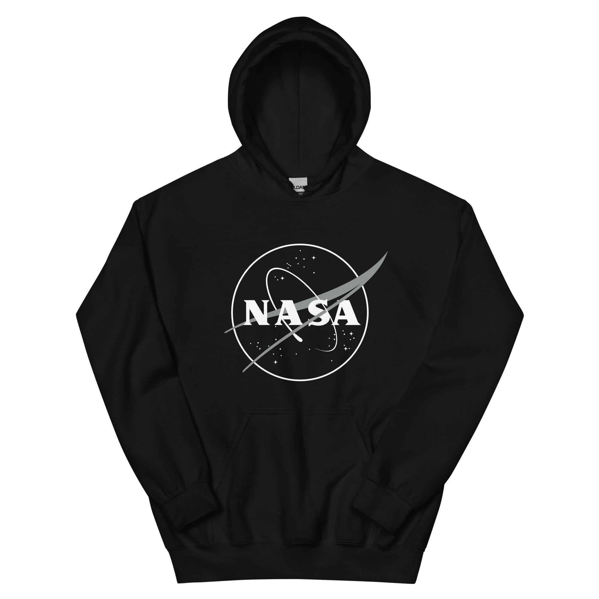 NASA Logotype Embroidered Zip Up Hoodie Fulton s Playing Cards