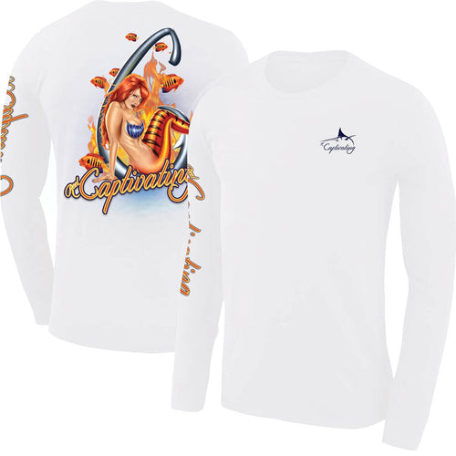 The Mermaid - Men's Long-Sleeve Boating & Fishing Performance Shirt –  ReelCaptivating