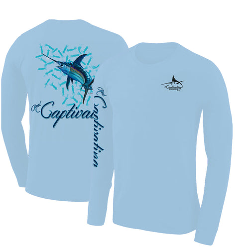 Swordfish - Men's Fishing & Boating Long-Sleeve UV Protectant Shirt –  ReelCaptivating