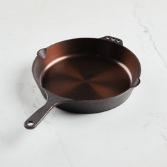 Smithey's Ironware Cast Iron Skillet is one of the food gifts we'd like to receive