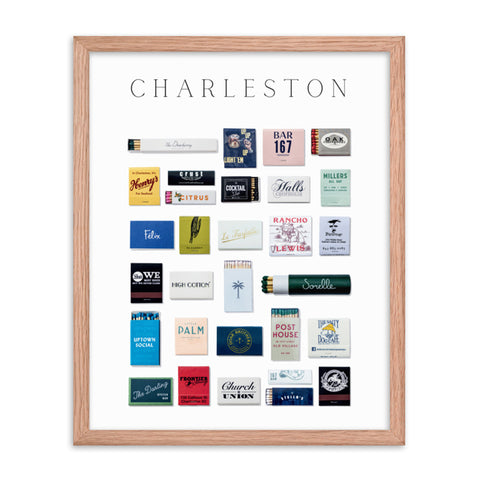 Charleston Matchbox Print