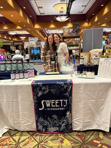 Team of Sweet's Elderberry at Flavors of Carolina trade show