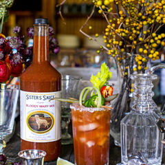 Sisters Sauce on the blood mary bar