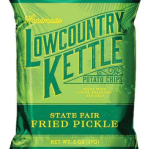 Lowcountry Kettle dill pickle chips
