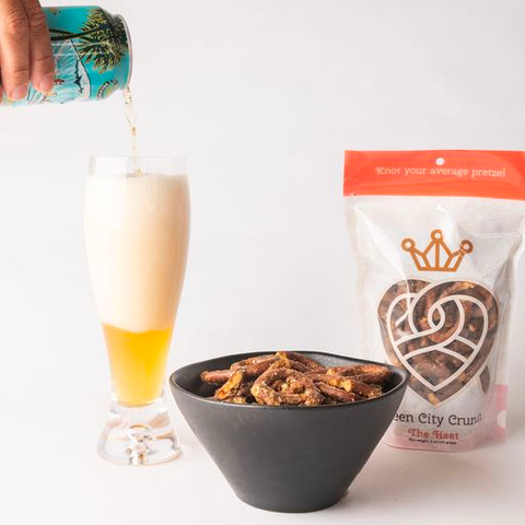 Queen City Crunch OG Pretzels with Beer