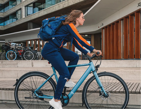 tenways cgo600 electric bike in sky blue