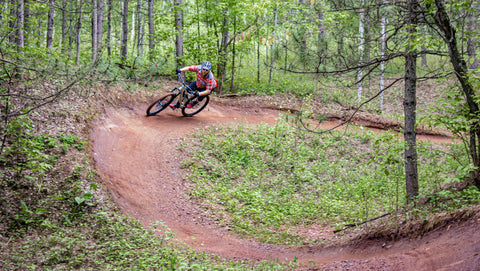 Mountain Bike Cornering