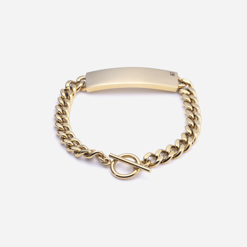 chigo Plate Bracelet チェーンブレスレット-