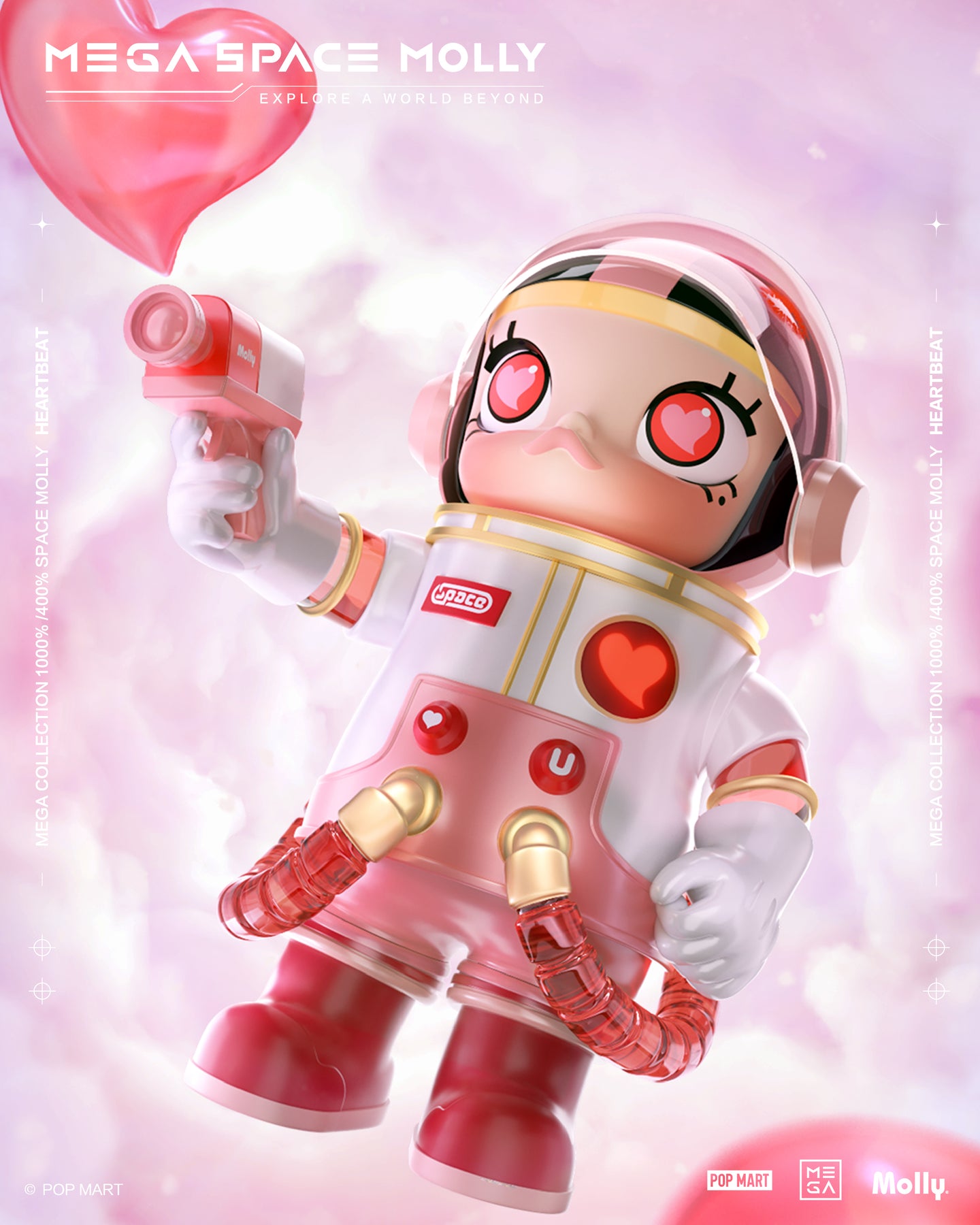 MEGA COLLECTION 1000% SPACE MOLLY HEARTBEAT – MoreFun