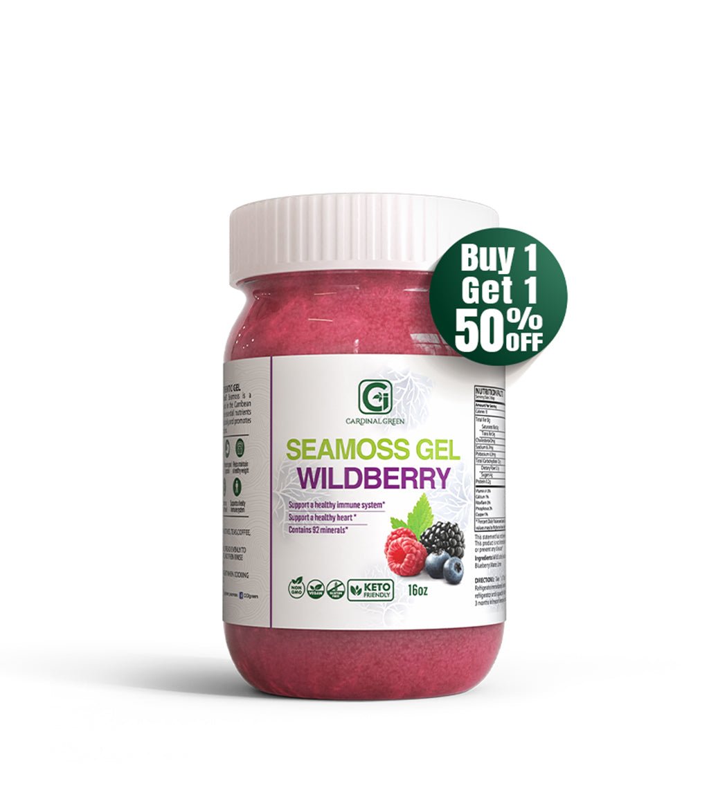 Wildberry Sea Moss Gel - CGI Green product image