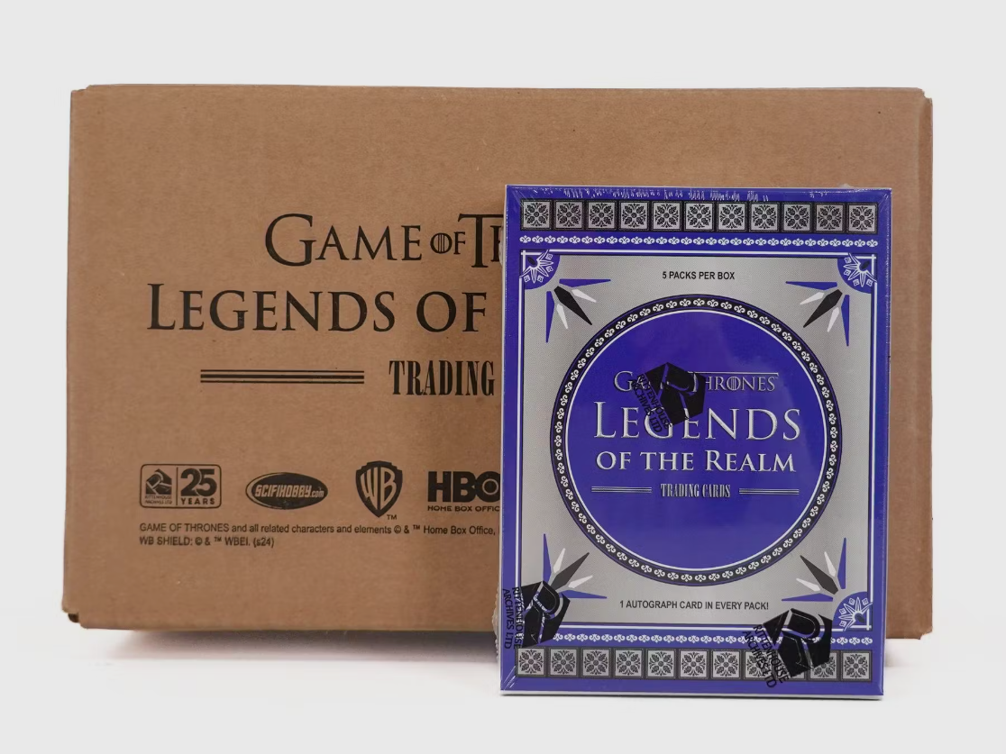 2024 Rittenhouse Game of Thrones Legends of the Realm Hobby - 12 Box Case